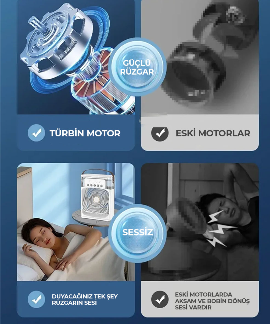 MiniFan - Sıcak Yaz Aylarının Ekonomik Çözümü!