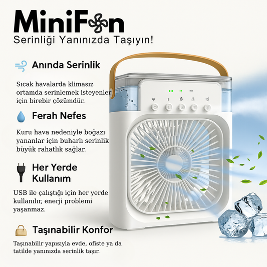 MiniFan - Sıcak Yaz Aylarının Ekonomik Çözümü!